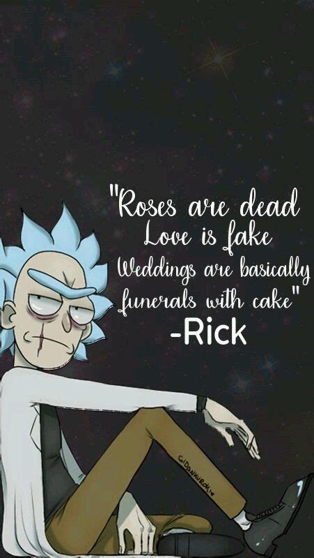 rick and morty love are dead love is fake